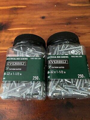 electrical box screws 6-32 x 1-1 2 in|8x32 bolt.